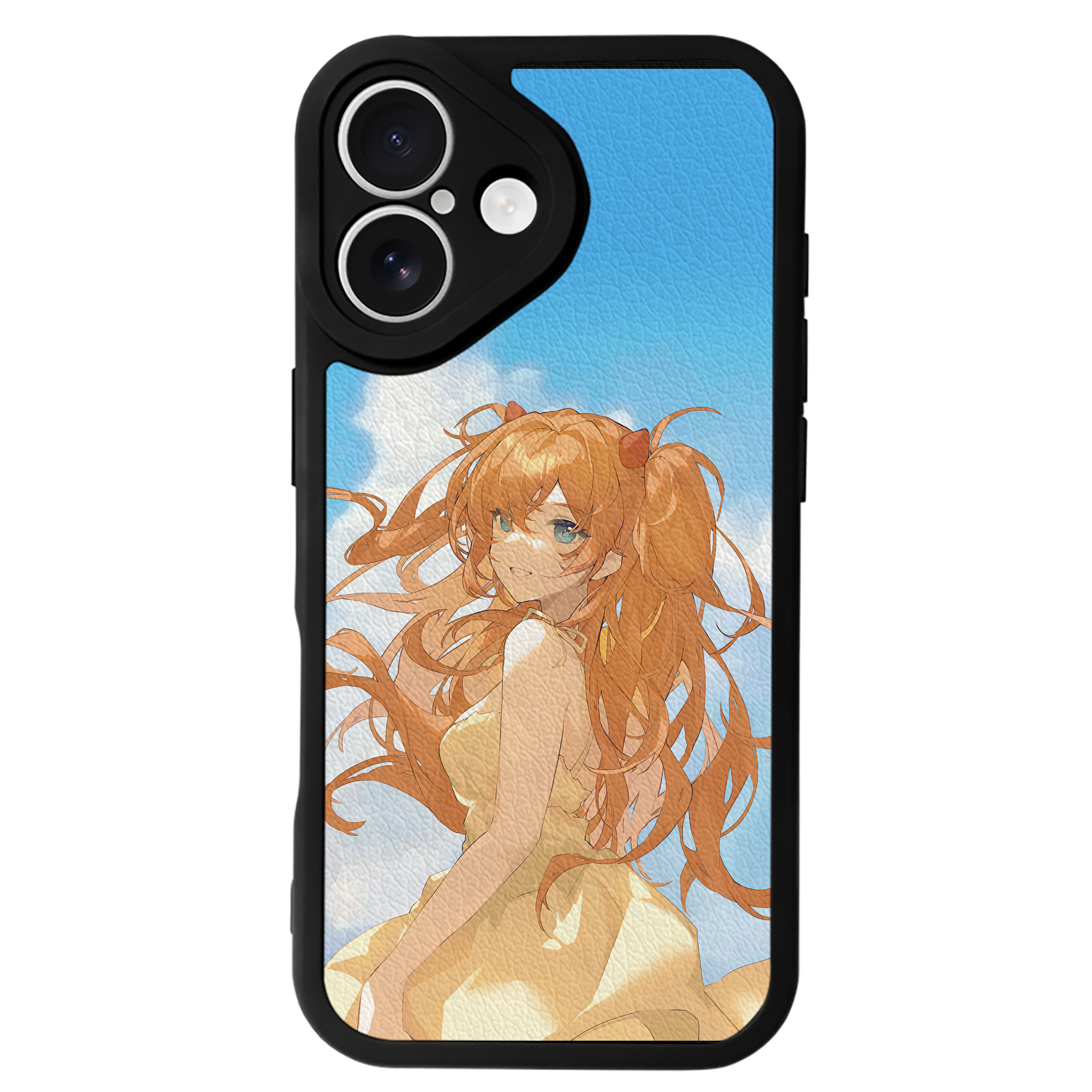 （画像用） EVA 新世紀エヴァンゲリオン 【iPhone 16シリーズ対応】シリコンスマホケース（レザー調） 材質：シリコン
